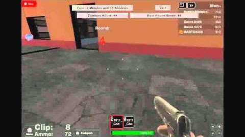 Roblox zombies verruckt episode 1 part 1