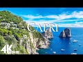 Capri Italy 4K Drone Nature Film - Peaceful Piano Music - Scenic Relaxation