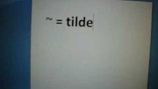Tilde