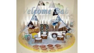 Monkey baby shower decorations ideas