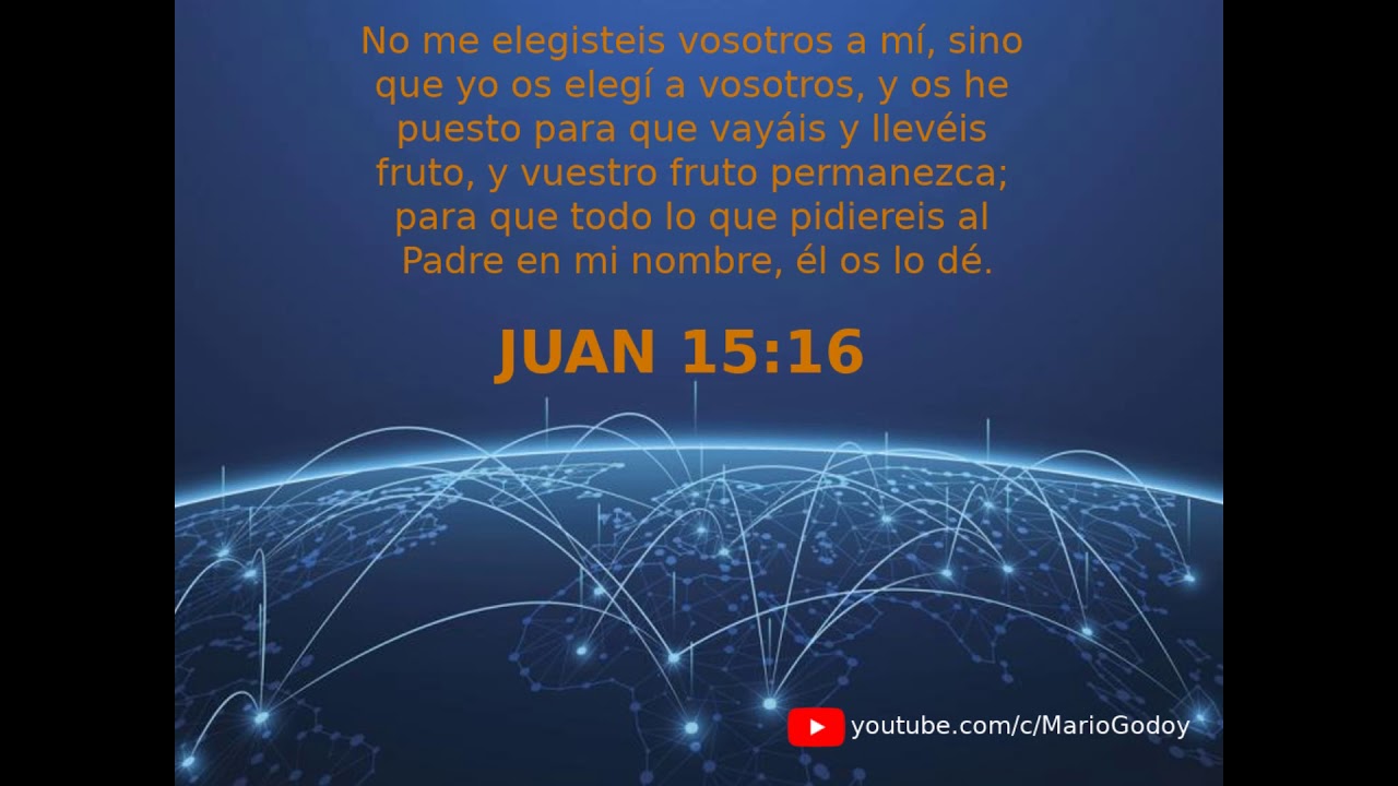 JUAN 15:16 - YouTube