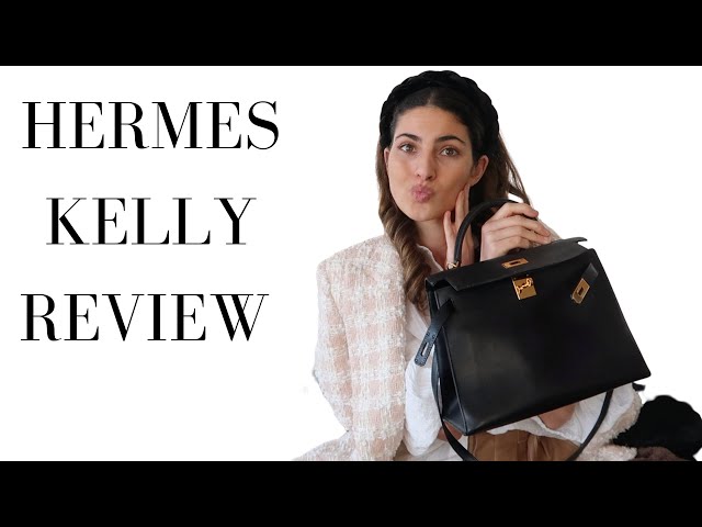 HERMES KELLY 28 Review/ s box leather really delicate / Box leather /  Price, wear and tear, try on 