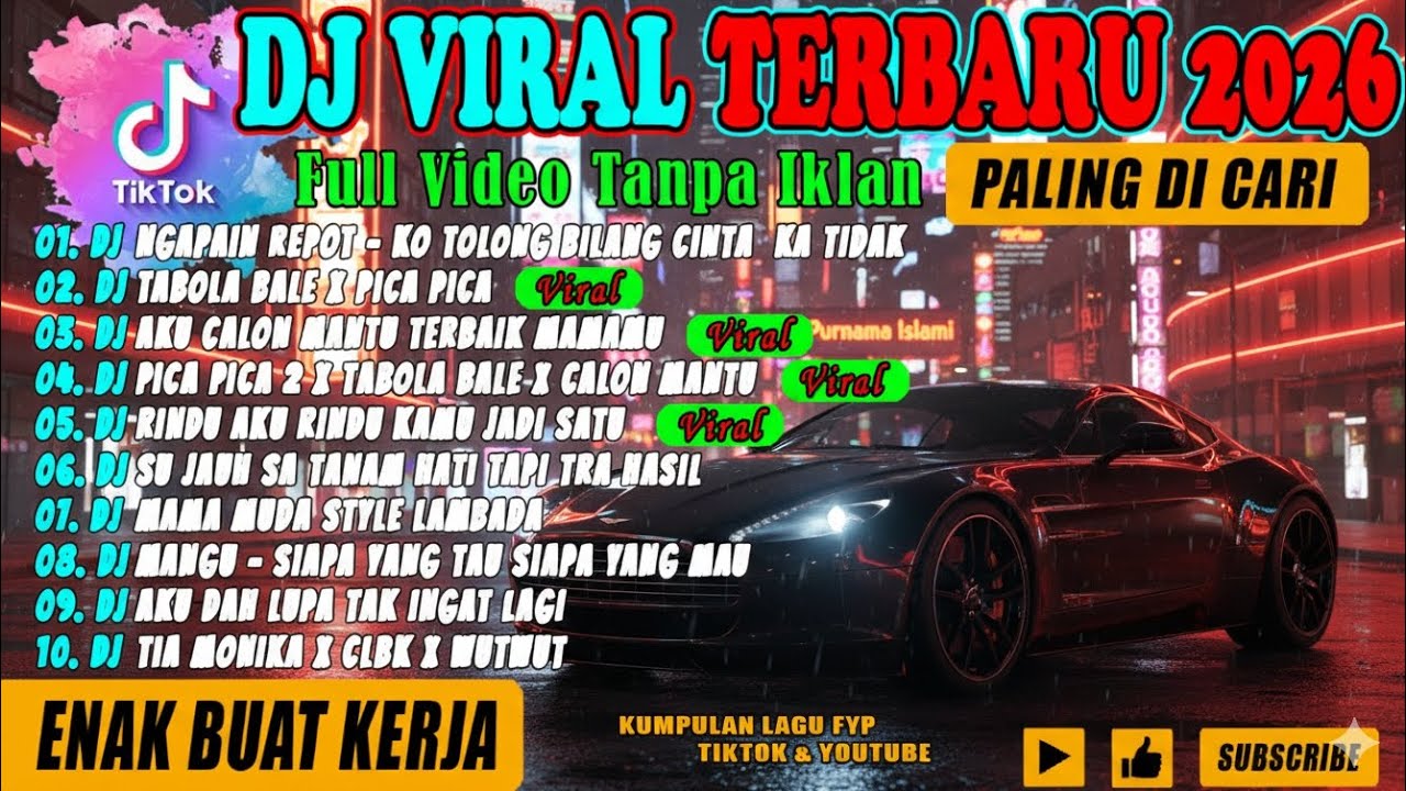 DJ TIKTOK TERBARU 2026🎵DJ NGAPAIN REPOT-KO TOLONG BILANG CINTA KA TIDAK | FULL TANPA IKLAN