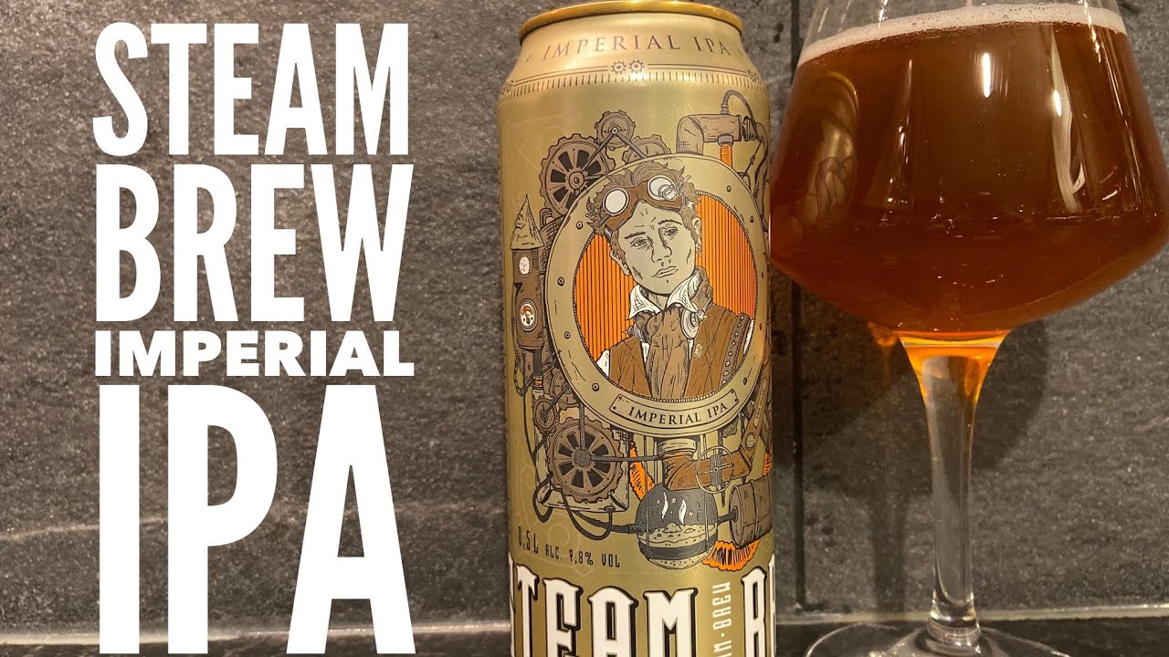 Steam Brew Imperial IPA By Privatbrauerei Eichbaum German Craft Beer