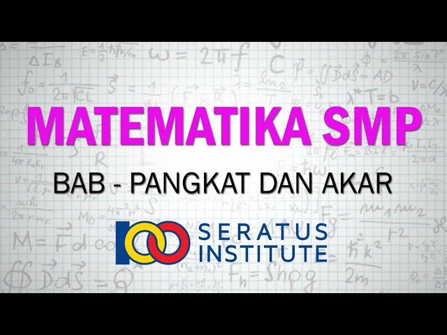 10 Contoh Soal Bilangan Berpangkat | kumpulan soal matriks