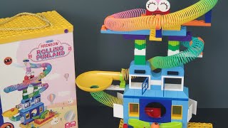 Конструктор з пружиною Rolling Funland 2 в 1 Веселковий великий