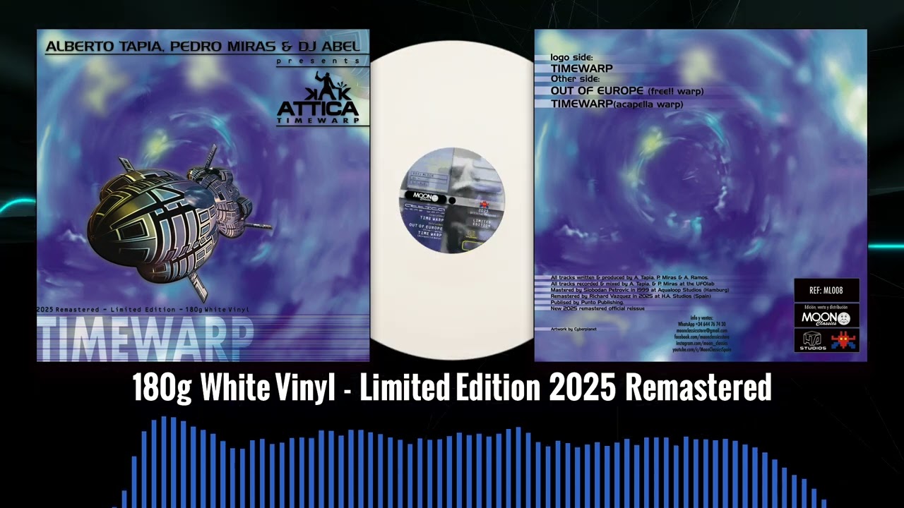 Alberto Tapia & Pedro Miras Presents Attica – Timewarp – Discos