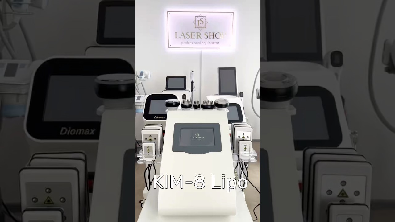 Аппарат для коррекции фигуры KIM-8 Lipo (кавитация, вакуум, RF