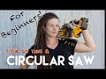 How To Use A Circular Saw For Beginners— Power Tools Made Easy #3