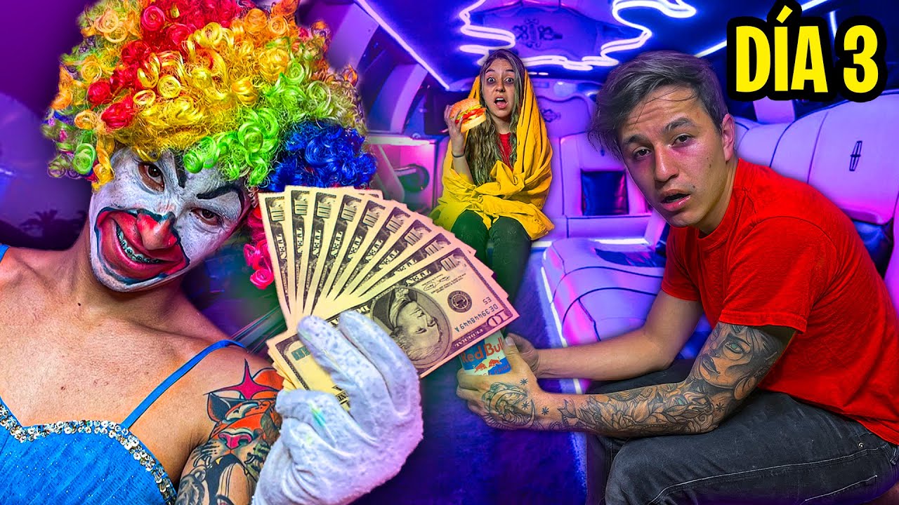 ¡EL ÚLTIMO EN BAJAR DE LA LIMOSINA  GANA $ 10.000 DÓLARES !