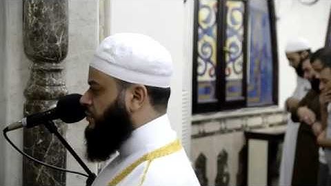 سورة الصف تلاوة مرئية خاشعة للشيخ حاتم فريد من مسجد الجهيني بفيكتوريا شعبان1436 هــ