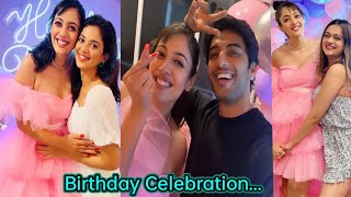 Birthday Celebration of Beautiful Aditi Sharma with Vikram Singh Chauhan & Friends | #yjhjk