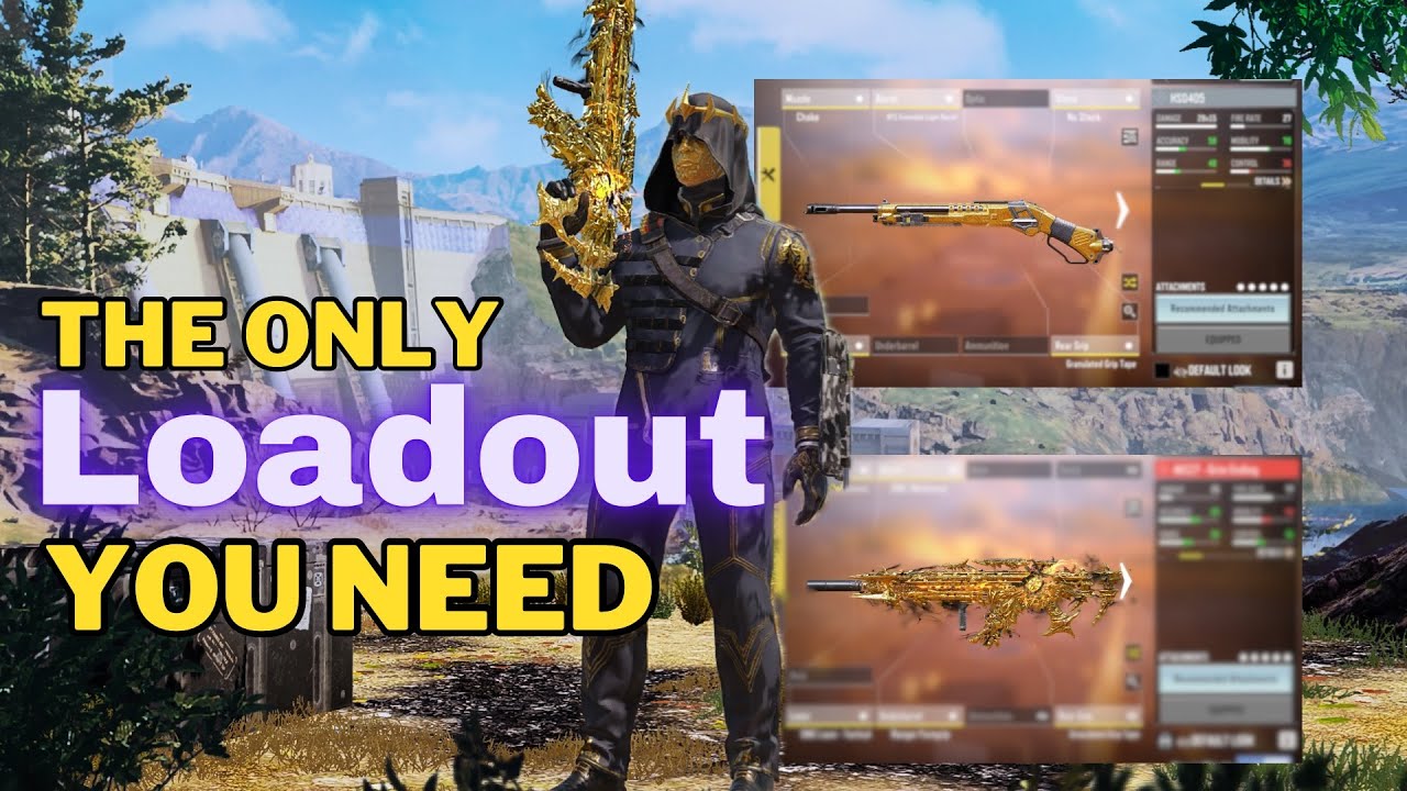 Best gun loadout for call of duty mobile BR? YouTube