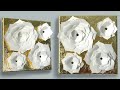 DIY Wall Art - Flowers on Canvas