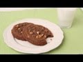 Giant Chocolate White Chocolate Chip Cookies Recipe - Laura Vitale - Laura in the Kitchen Ep 438