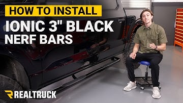 How to Install Ionic 3" Black Nerf Bars on a 2021 Ford F-150