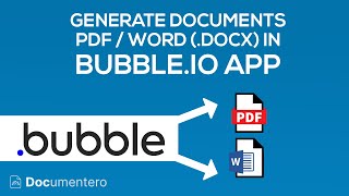 Bubble.io - Create Word or PDF documents in your App screenshot 3