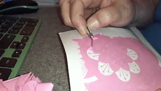 How to Weed a Mandala for Cricut