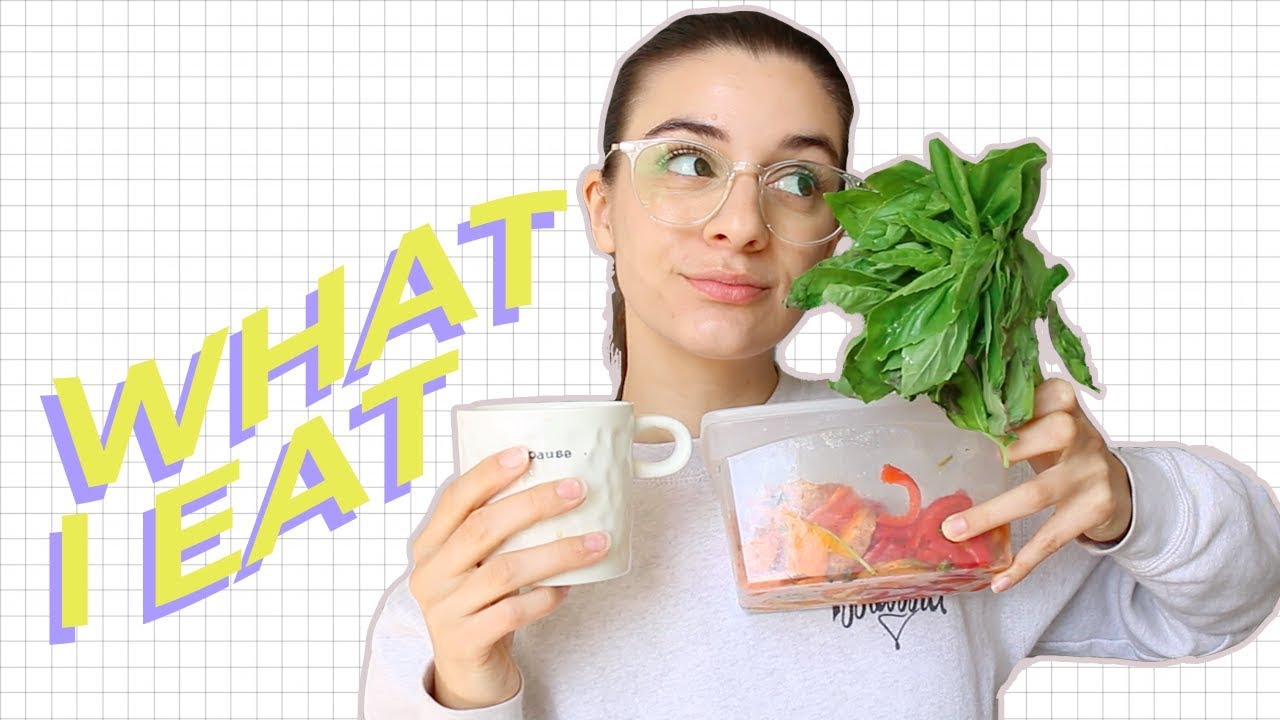 What I eat in a day 🌱🍕 #1
