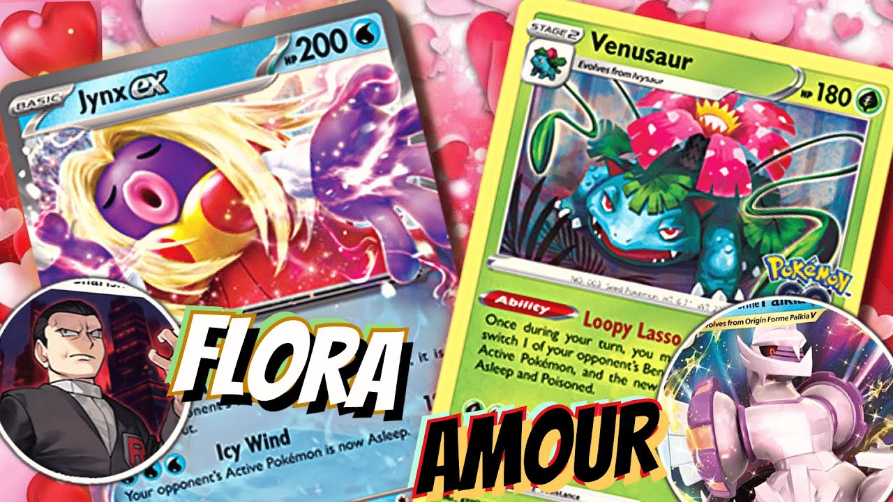 Jynx ex Deck. 💋 ️ Induce Slumbering Death! W/ PoGO Venusaur, Palkia