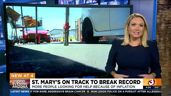 St. Mary's Food Bank on track to break all-time record of families served in a month