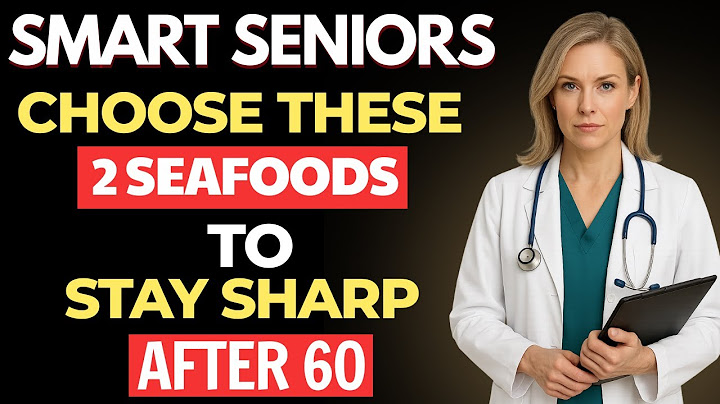 Senior: These 4 Seafoods Age You Faster — Eat These 2 Instead