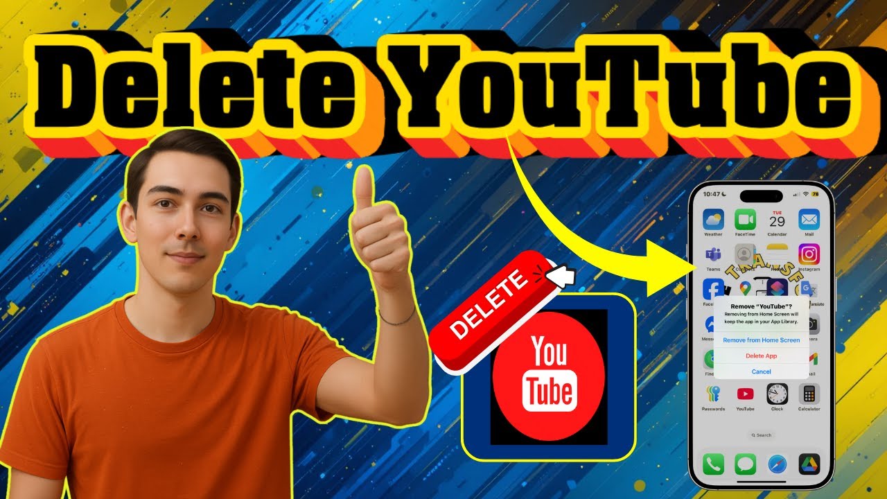 how-to-delete-youtube-app-on-iphone-for-beginners-youtube