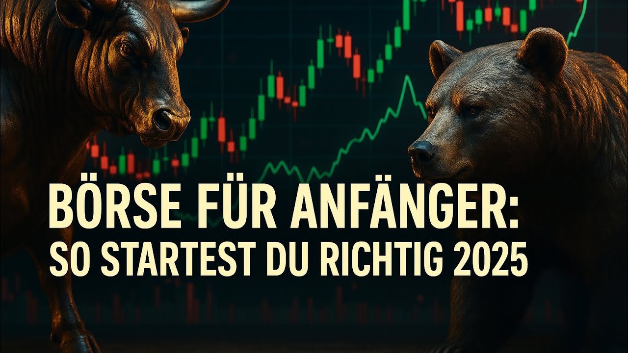 Börse für Anfänger: So startest du 2025 richtig mit dem Trading