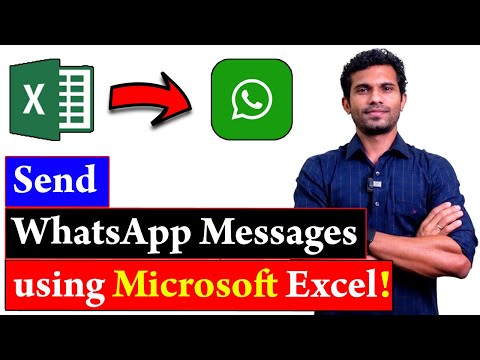 How to send WhatsApp Messages from Microsoft Excel