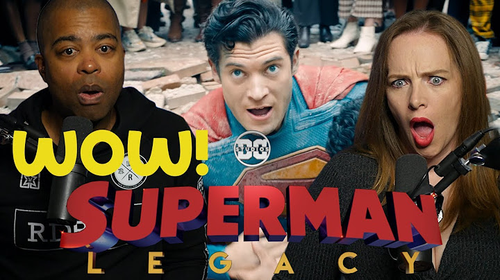 Superman | Official Trailer - THIS LOOKS AMAZING!! - Reaction!