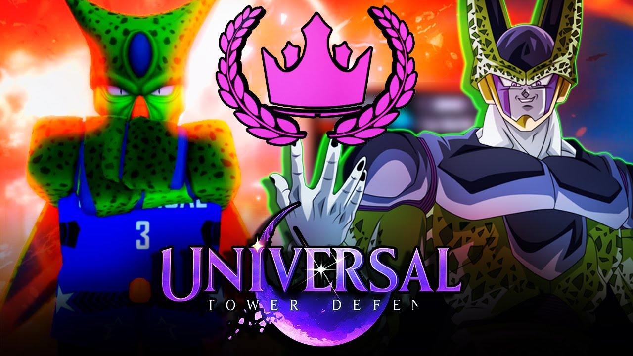 Shiny Ruler Perfect Cell Showcase в режиме Universal Tower Defense Roblox Bio Android