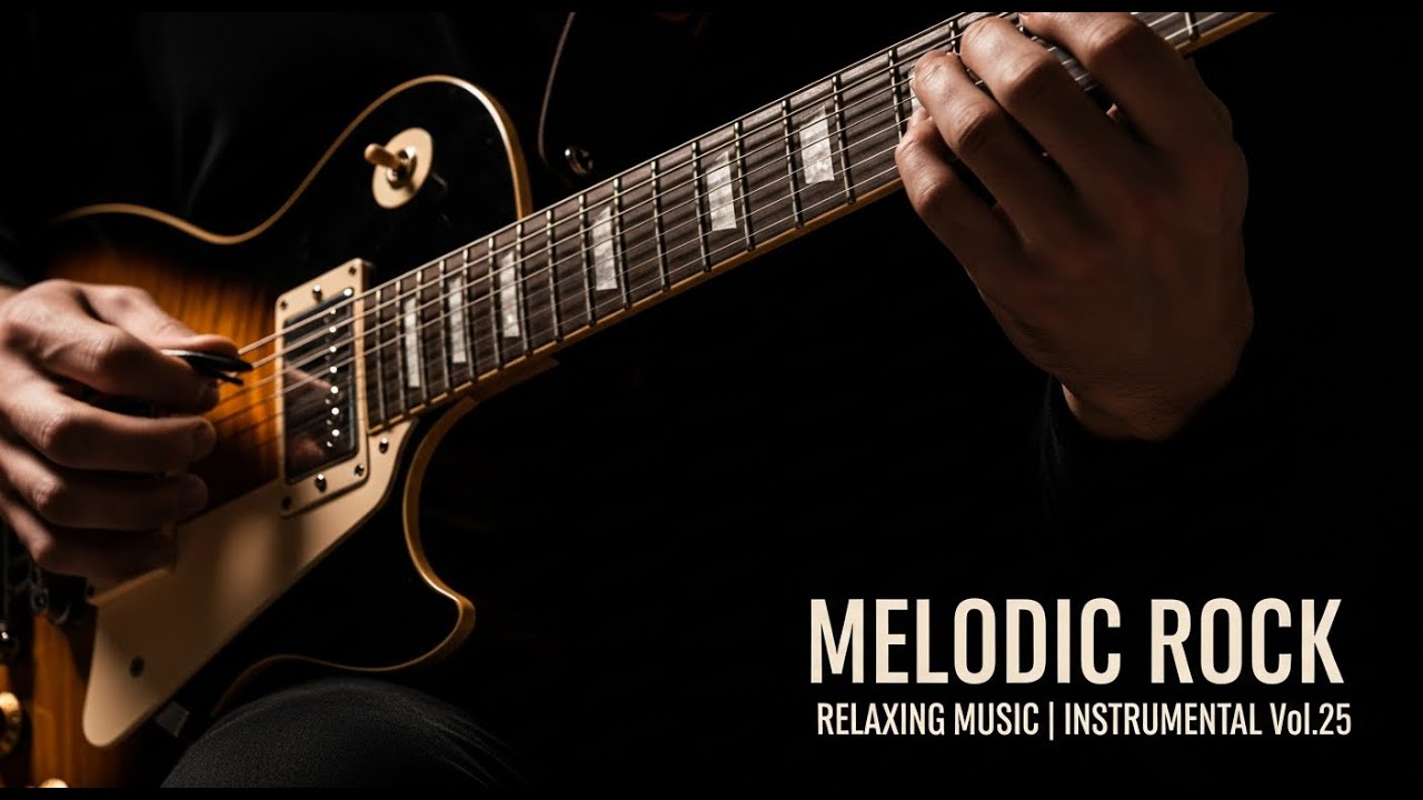 Melodic Rock Instrumental  for a Relaxing Vol.25 #beatstostudy #guitarcover #guitar #guitarmusic