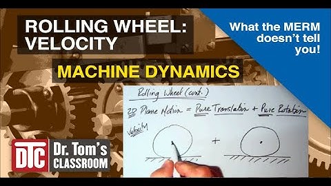 Rolling Wheel: Velocity - Machine Dynamics (What the MERM doesn’t tell you)