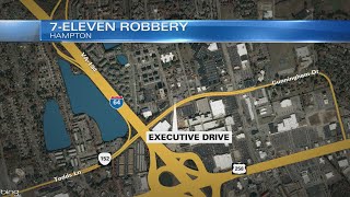 Police investigating overnight 7-Eleven robbery on Executive Dr in Hampton