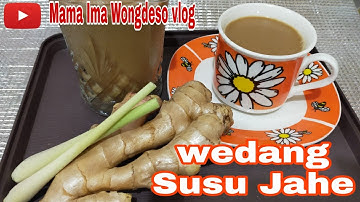 Resep Wedang Susu Jahe Enak &  Segar