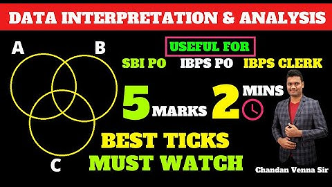 DATA INTERPRETATION & ANALYSIS BEST APPROACHES USEFUL FOR SBI CLERK | RRB PO&CLERK | IBPS PO&CLERK