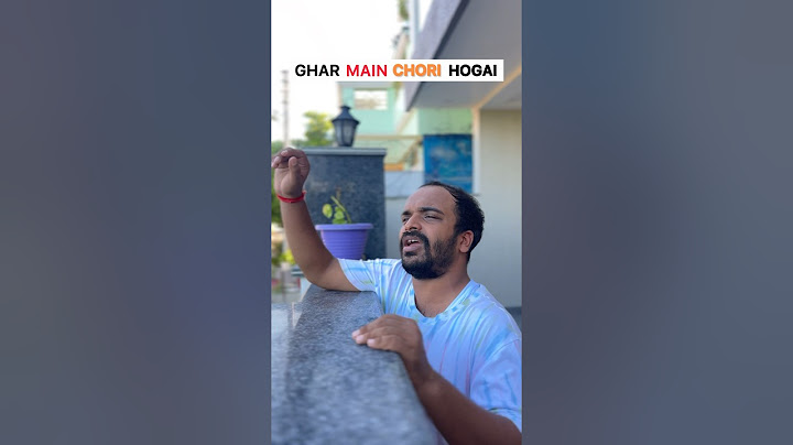 Ghar main chori hogai #shorts #video