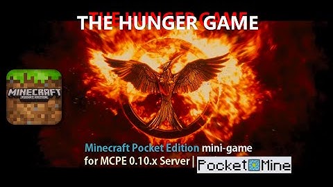Minecraft Pocket Edition| THE HUNGER GAMES v1.0.8 | mini-game| MCPE Server 0.10.x Plugin|PocketMine