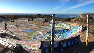 Davenport ditch in NorCal - Skateboard ditch