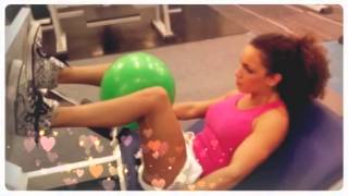 Leg Training with Kylie Van Roeyen and Sibil Peeters Trainer from Hell - Fitness Workout