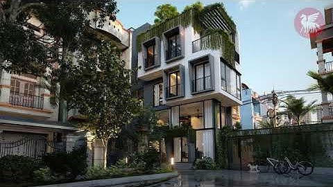 V  House - Odin Architects  (Lumion 11 cinematic animation)