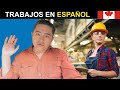 Aqui hay trabajos para latinos que solo hablen espanol 🇨🇦 Canada