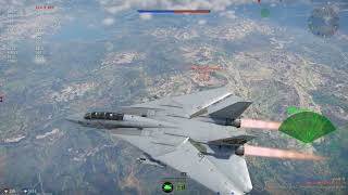 [War Thunder] First F-14B Ace and Wing Rip