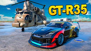 UTILIZO un GT-R35 ALTERADO para ELIMINAR mi ENEMIGO 😰 Gta Rp