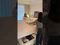 Storage Bed Glow Up ✨ #UnderBedStorage #SmallSpaceBedroom #BedroomMakeover #EasyBedMaking