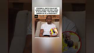 Stephen A. Smith Drops BOMBSHELL Accusation On LeBron James.#shorts