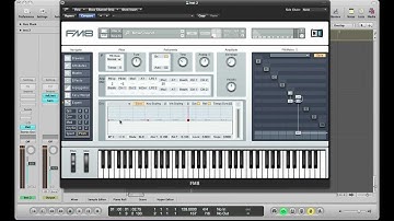 FM8 Minimal Sound Design - Creating A Pluck
