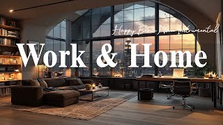 Work From Home Ambience ☕ Relaxing Jazz Cafe &amp; Happy Bossa Nova Instrumental for September Studying