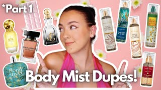 🤑Body Mists That Smell Like Expensive Perfumes!! D&G, Jimmy Choo, SOL DE JANEIRO, LANCOME, ETC🤑