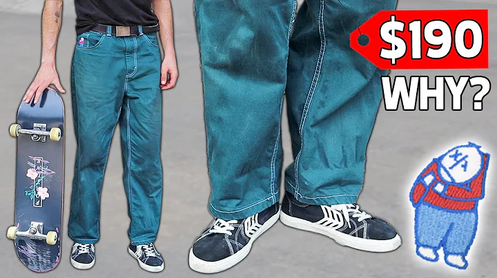 I Tried the Most Expensive Pants in Skateboarding....